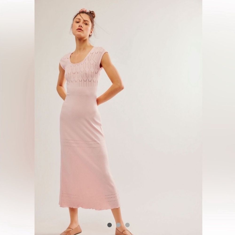NWOT Free People Robin Seamless Midi Dress Size XS